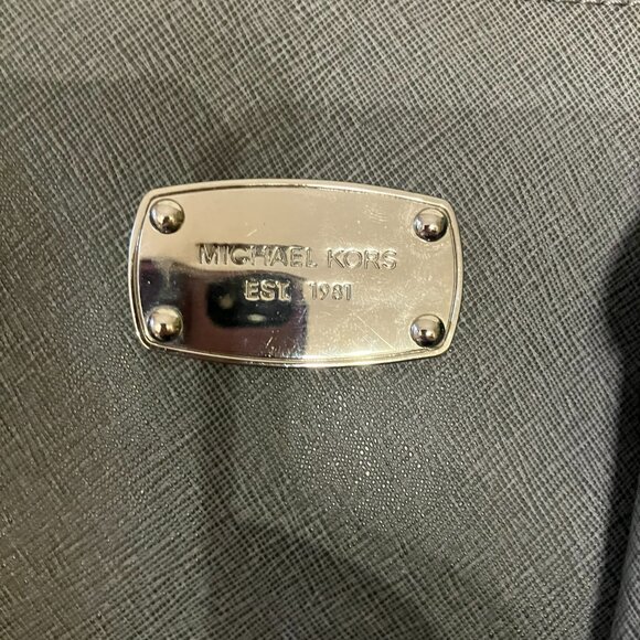 Michael Kors handbag, grey - Picture 6 of 8